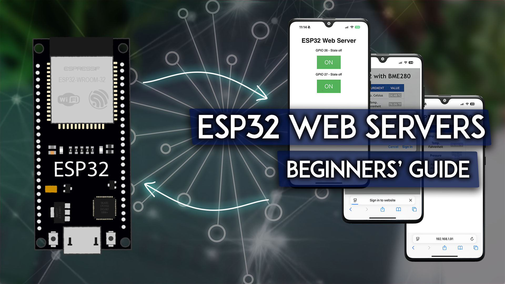 ESP Web Server Development